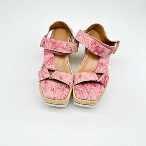 Marc Fisher Pink Strappy Sandals